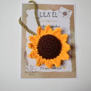 Sunflower Bag charm