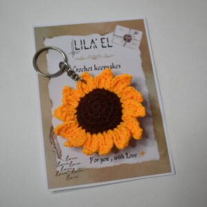 Sunflower Keychain